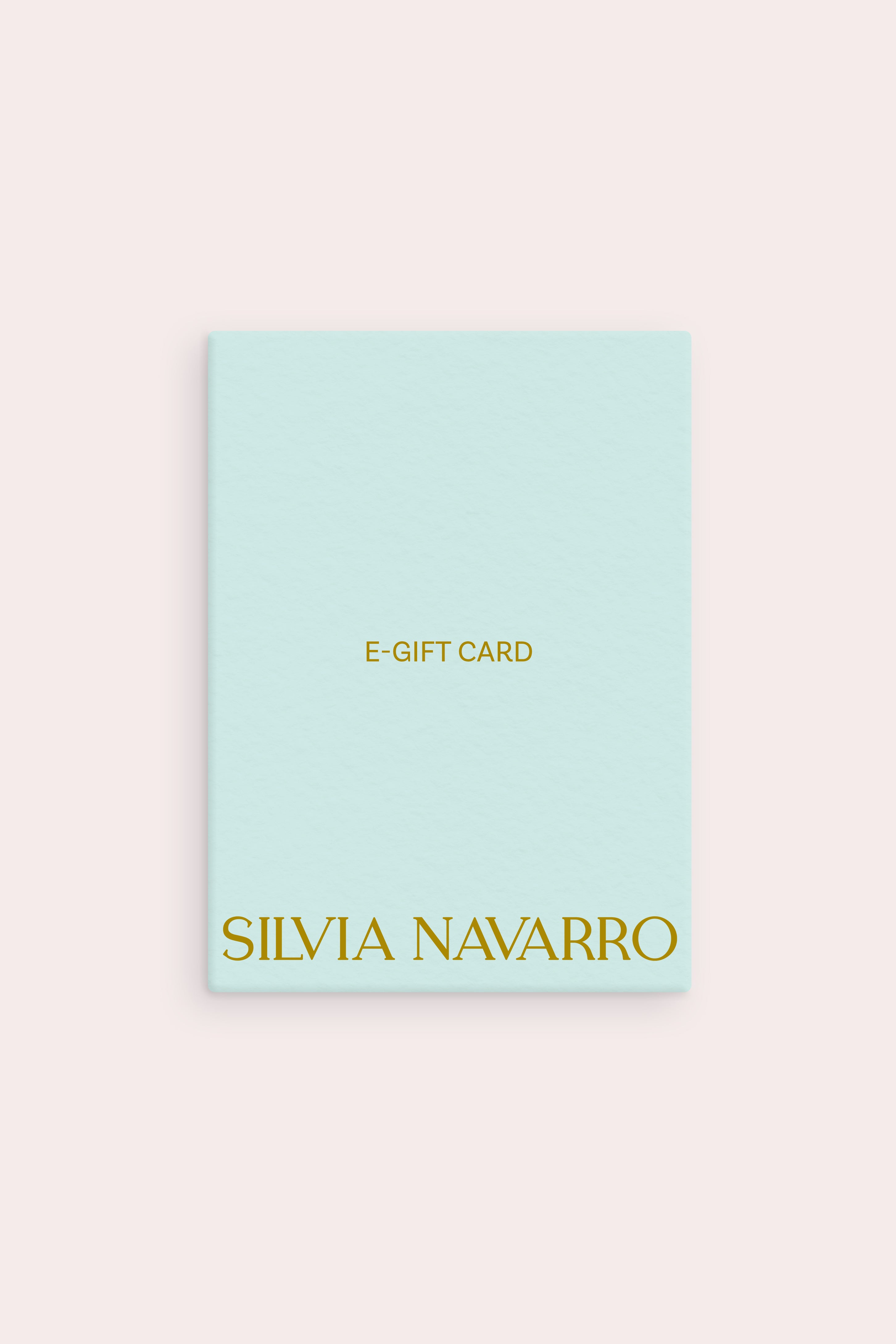 Silvia Navarro gift card