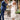 Vestido Beckie bridal dos piezas con falda de plumas