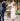 Vestido Beckie bridal dos piezas con falda de plumas