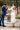 Vestido Beckie bridal dos piezas con falda de plumas