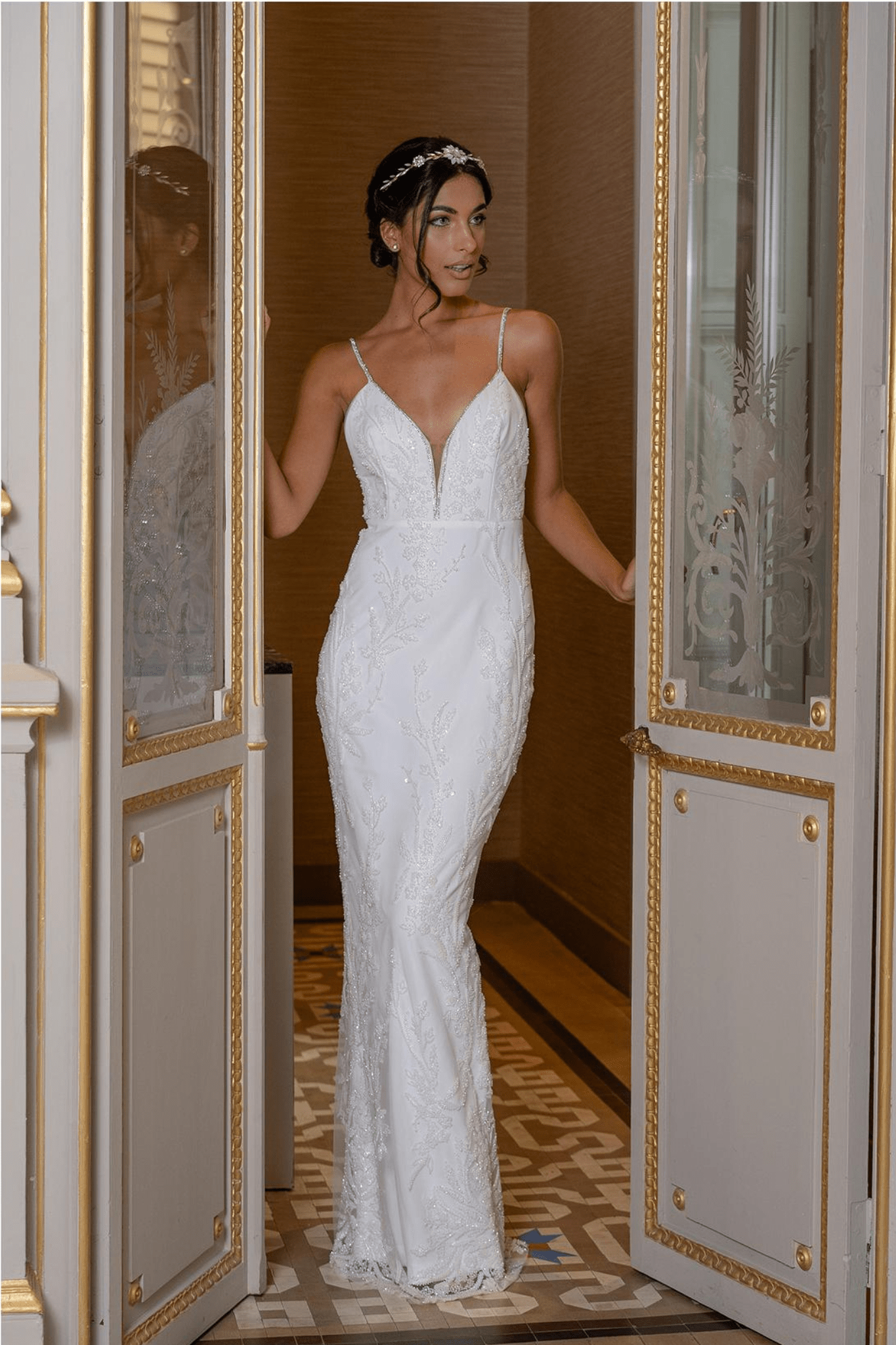 Belisa Bridal Mermaid Dress with Beading | Silvia Navarro Belisa Bridal Mermaid Dress with Beading | Silvia Navarro