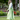 Chaleco elegante mujer verde manzana