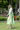 Chaleco elegante mujer verde manzana