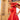 Vestido elegante rojo con caída majestuosa