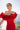 Vestido GRIMALDI rojo midi con escote en V elegante