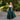 Vestido Mayeli verde esmeralda con flores