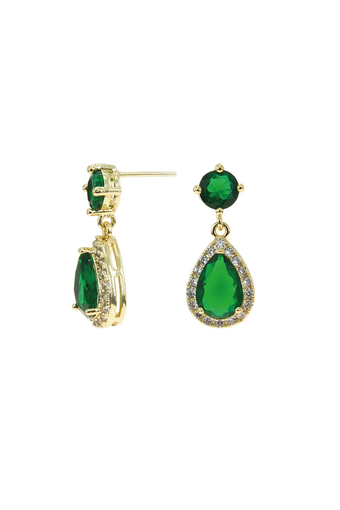 NAMBIA EMERALD EARRING