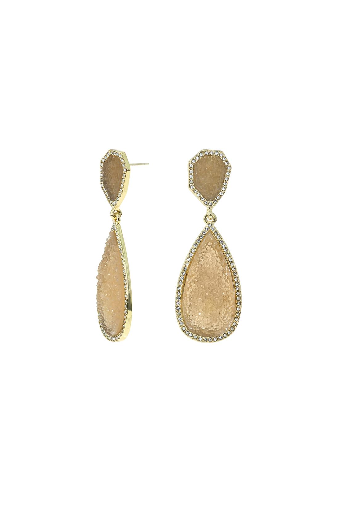 NUDE TEAR EARRING