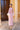 Vestido elegante rosa empolvado